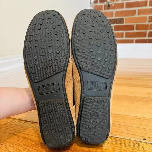 Polo Ralph Lauren Anders Suede Penny Driver Size 10.5 - Picture 8 of 16